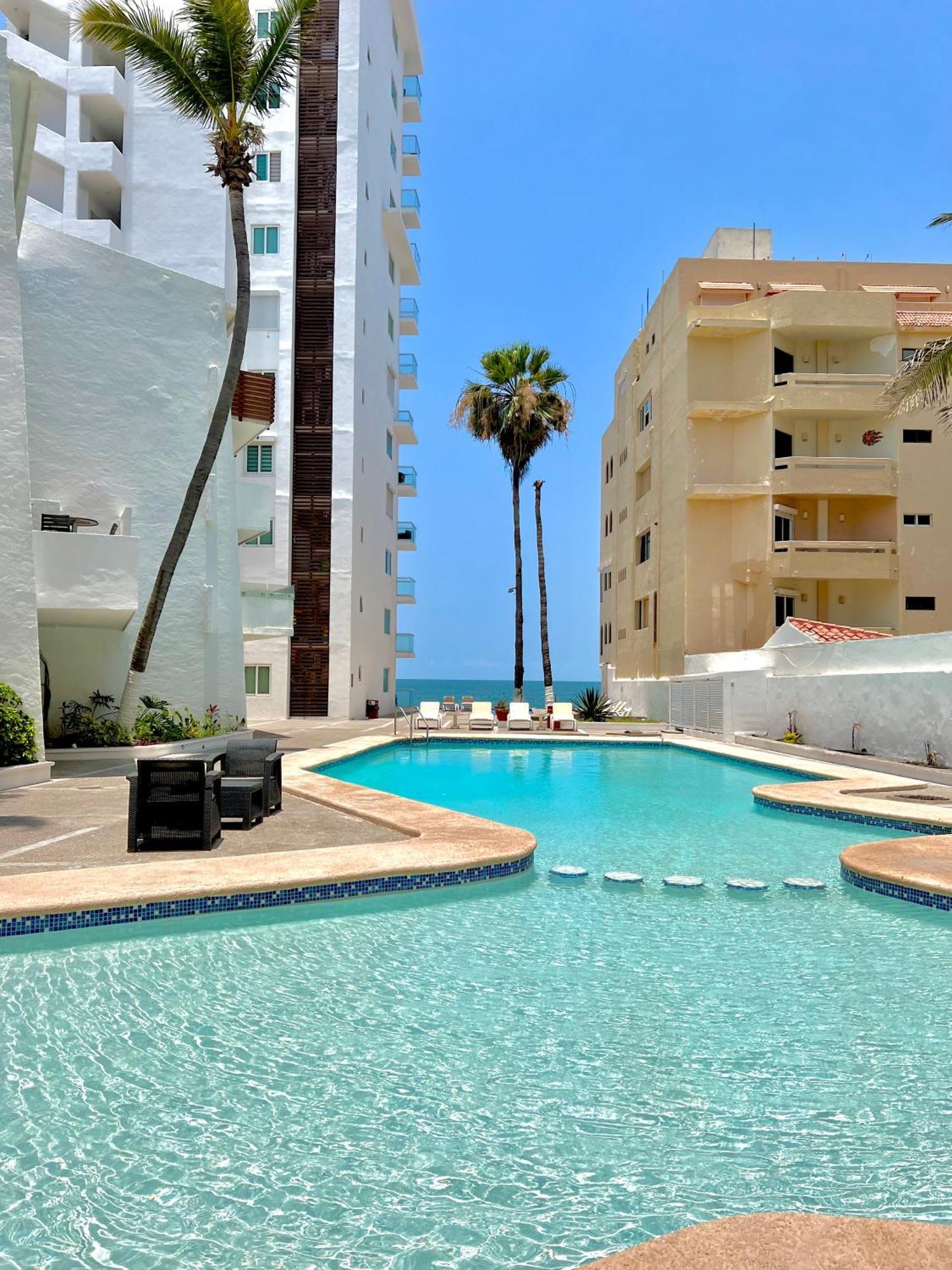 Marina Del Sol 402 Vista Al Mar Apartment Mazatlan Luaran gambar
